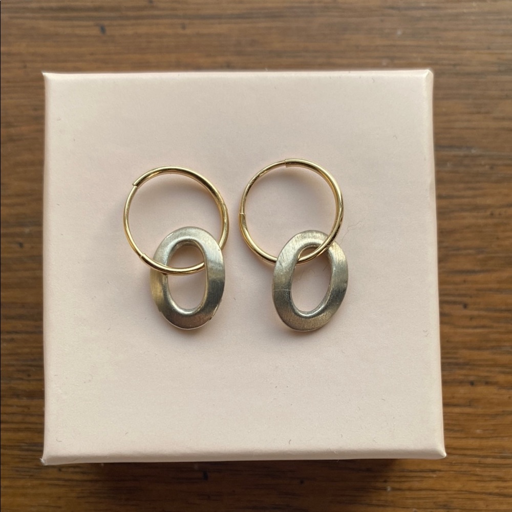 Sundance small mixed metal earrings❤️